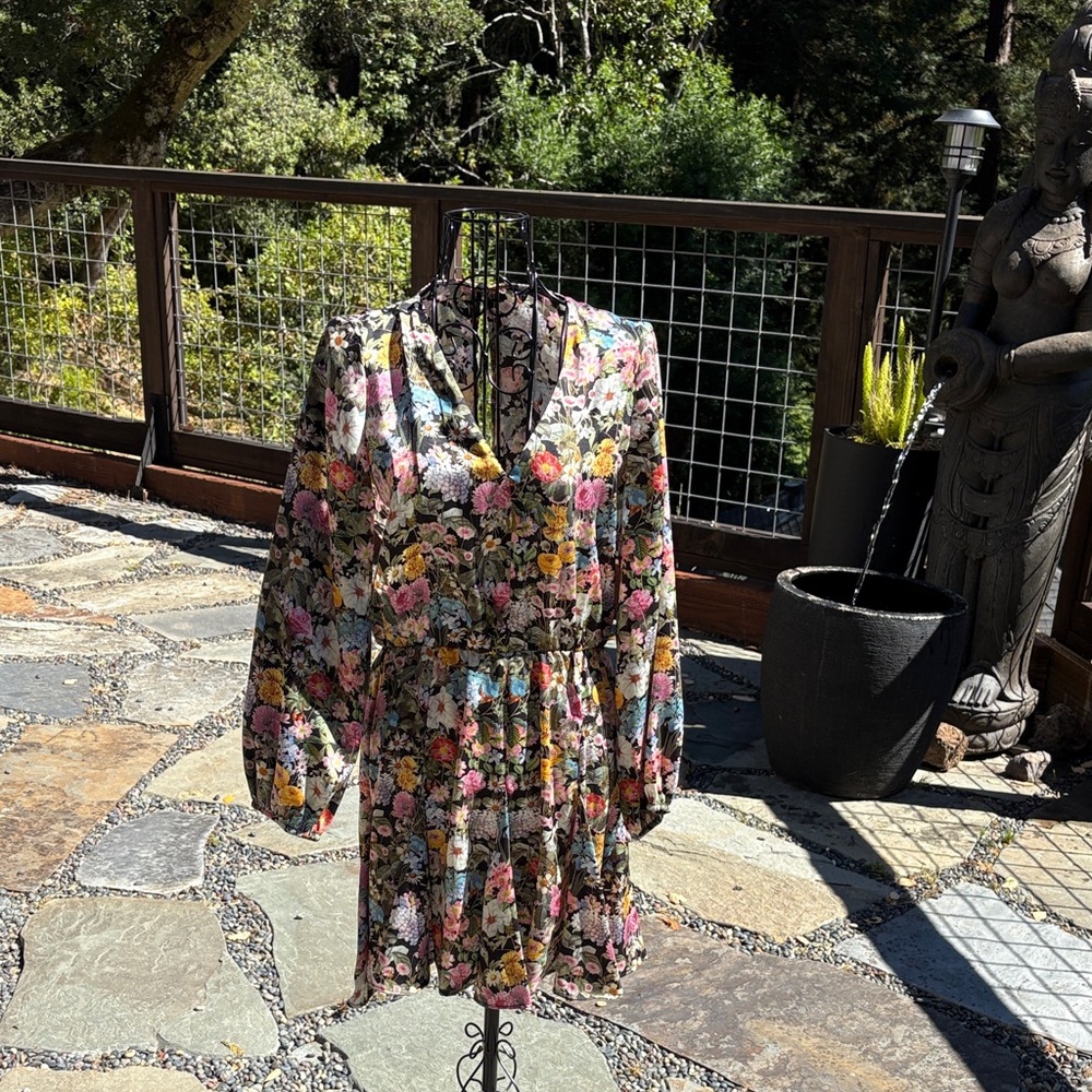 Zara Multicolor Floral Dress